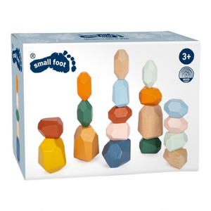 Small Foot Wooden Balance Blocks Safari