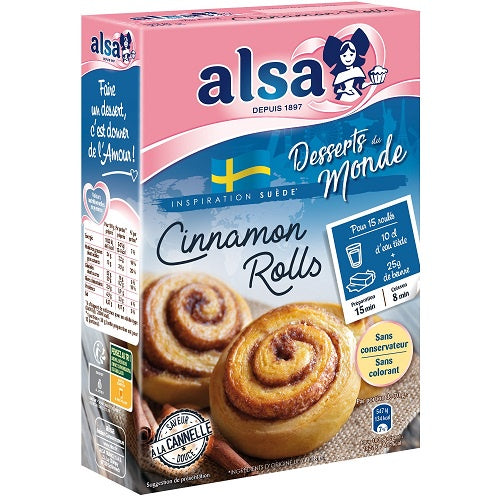 Alsa Preparation Cinnamon Rolls 242gr