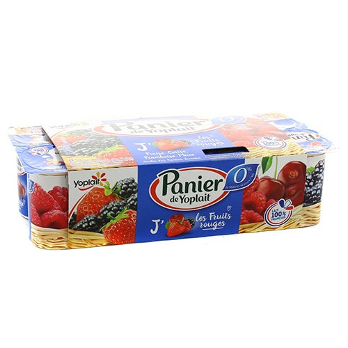 Yoplait Panier de Fruits Rouges 0% 8x130g