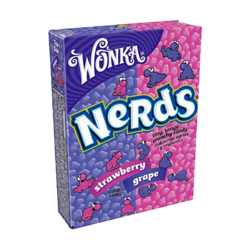Wonka Nerds Grape & Strawberry 47gr