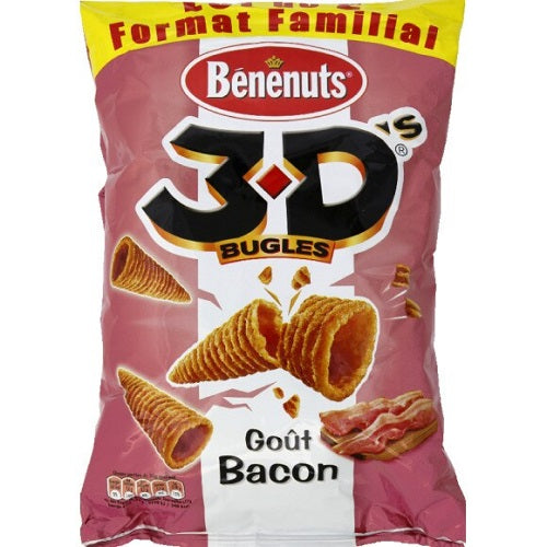3D's Bugles Gout Bacon 2x150g - 300gr