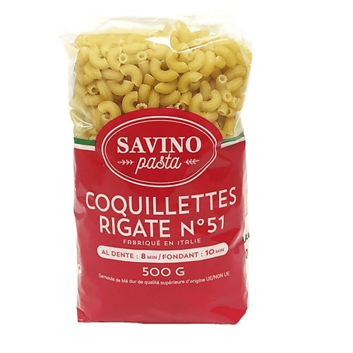 Savino Coquillettes Rigate N51 - 500gr