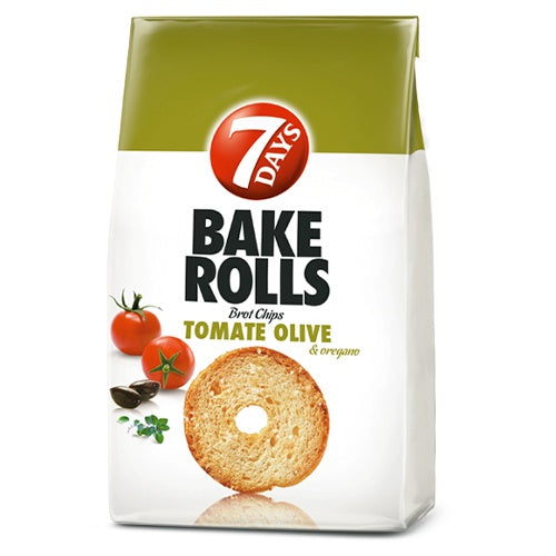7 Days Bake Rolls Tomate Olive 250gr