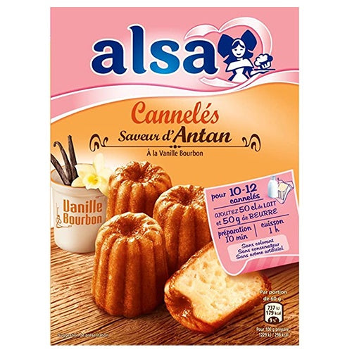 Alsa Preparation pour Canneles Saveur d'Antan 387gr