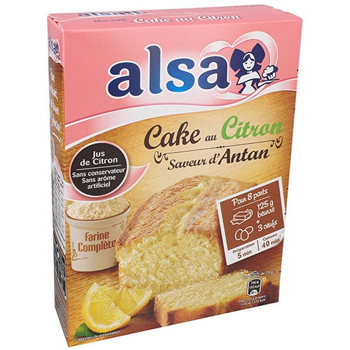 Alsa Preparation Cake au Citron Saveur d'Antan 275gr