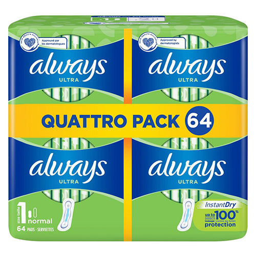 Always Ultra Serviettes Hygienique Taille 1 x64