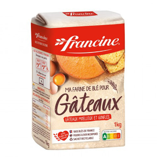 Francine Farine de Ble Pour Gateaux 1Kg