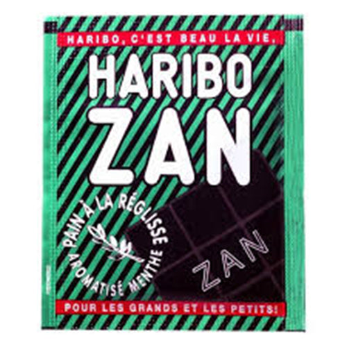 Haribo Zan Reglisse Menthe 12gr