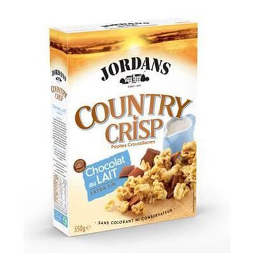 Jordans Country Crisp Choc Au Lait 550gr