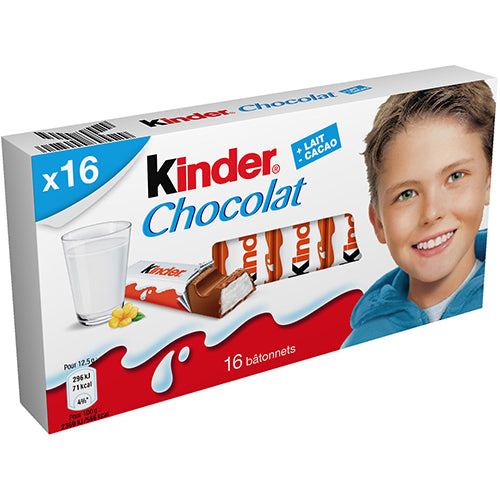 Kinder Chocolat 16 Batonnets 200gr