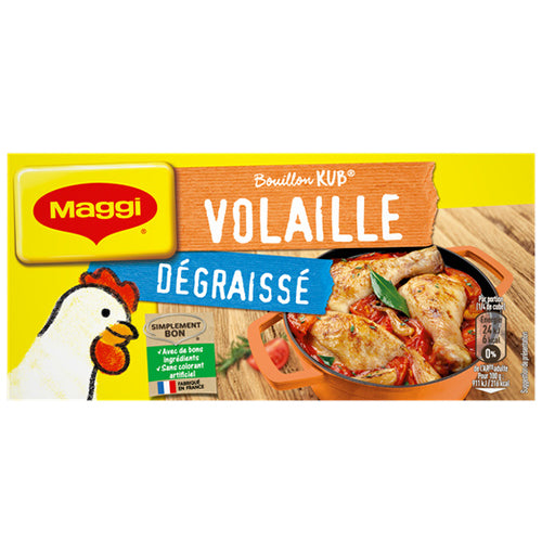 Maggi Bouillon Kub Volaille Degraisse x12 - 120gr