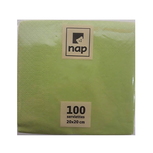Nap Serviette 20X20 Pistache x100