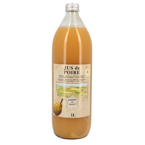 Pur jus de poire bouteille 1L