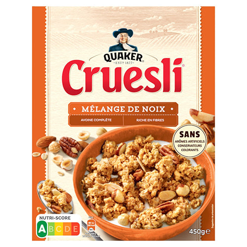 Quaker Cruesli Melange de Noix 450gr