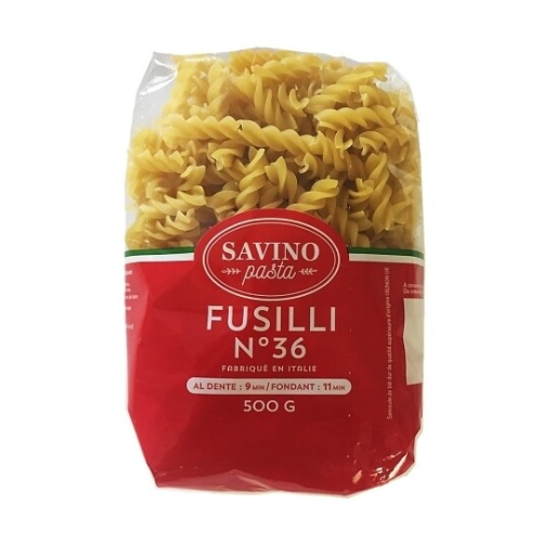 Savino Pates Fusilli N36 -500gr