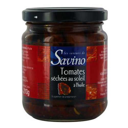 Savino Tomates Sechees Au Soleil A l'Huile 210gr