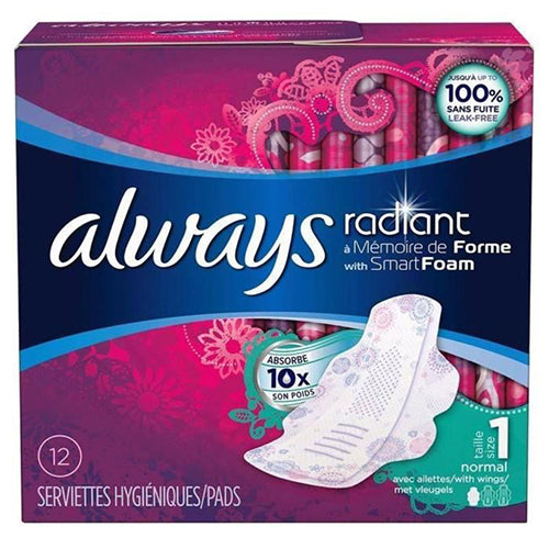 Always Ultra Serviettes Hygienique Normal  T1 x12