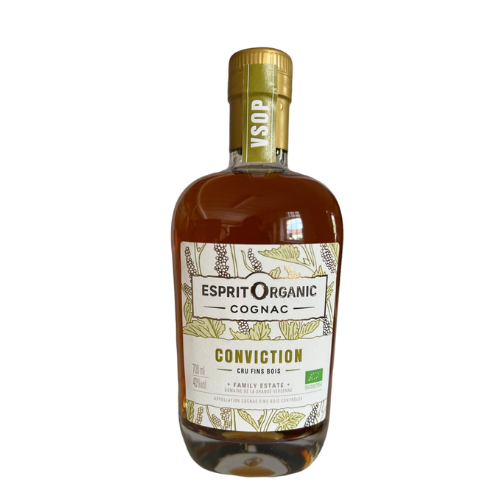 Cognac Esprit Organic Conviction VSOP En Etui 70cl