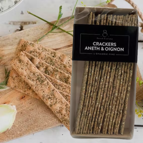 Baron & Chassaing Crackers a l'Aneth et Oignon 130gr