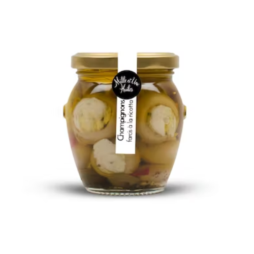 Les Ateliers Champignons farcis a la Ricotta 190gr