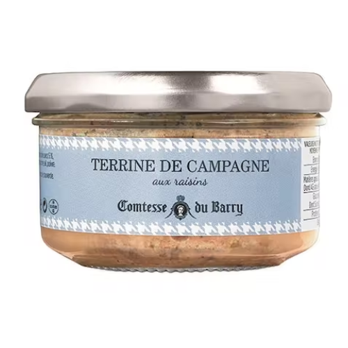 Comtesse du Barry Terrine de Campagne aux raisins 140gr