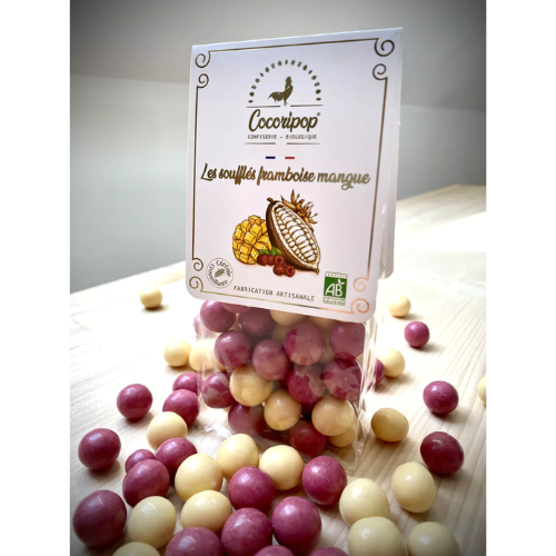 Cocoripop Les Souffles Framboise Mangue 100gr