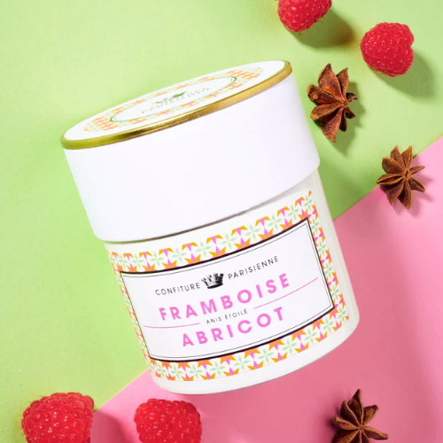 Confiture Parisienne Framboise Abricot 250gr