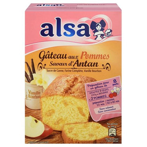 Alsa Gateau Aux Pommes a la Vanille Saveur d'Antan 300gr