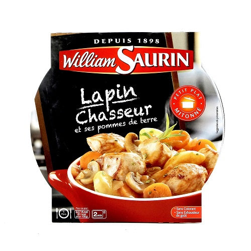 William Saurin Lapin Chasseur et ses Pommes de Terre 280gr
