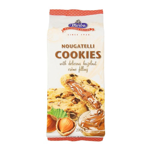 Cookies Pepite Chocolat Fourrage Noisette 200gr