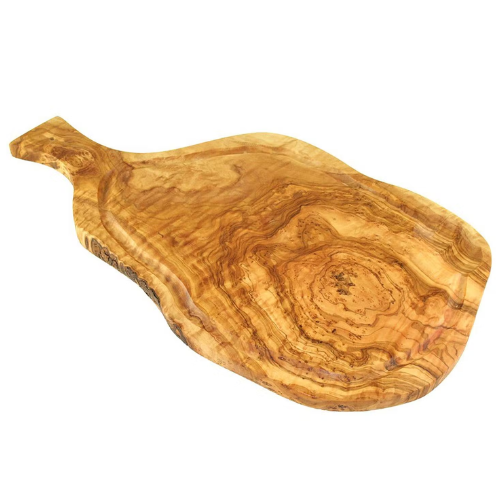 Grande Planche a Decouper en Bois d'Olivier 35cm